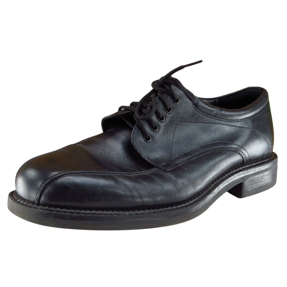 Nunn Bush Shoes Sz 11 M Black Derby Oxfords Leather Men